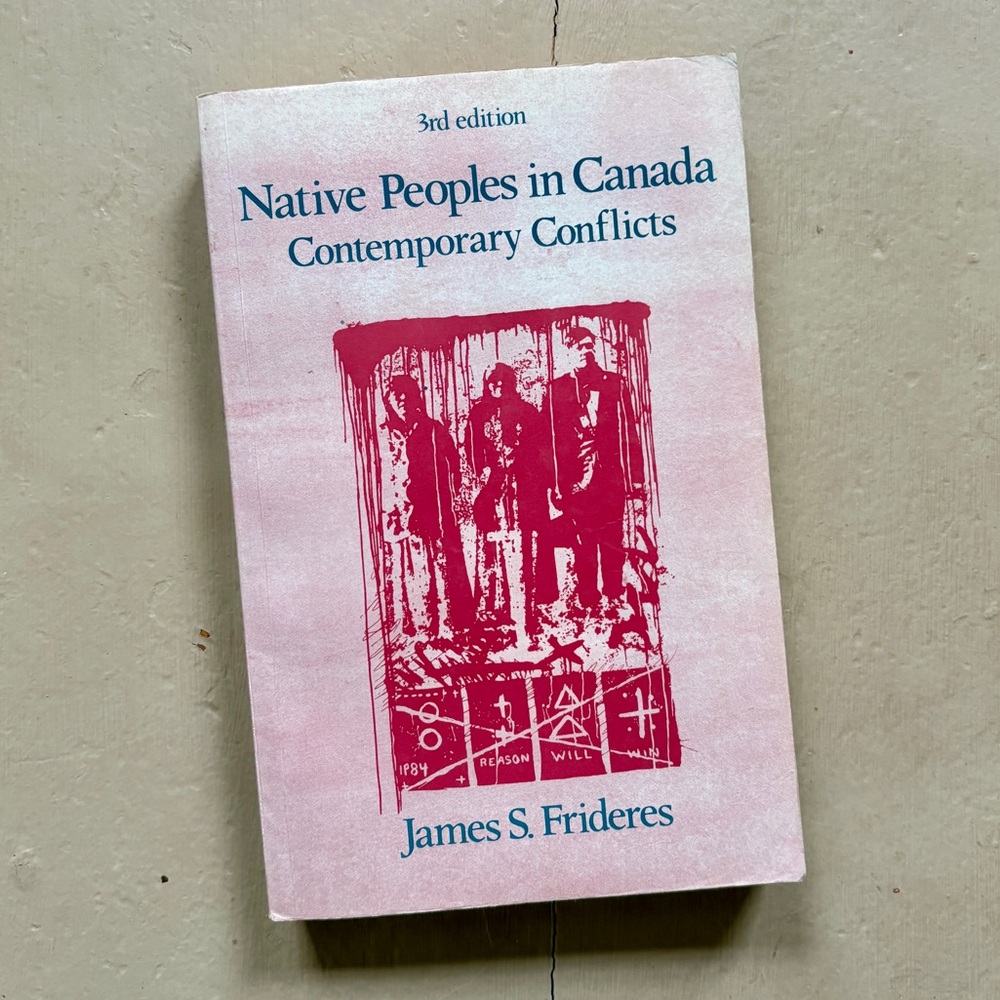 1988 Native Peoples in Canada Political Inuit Alberta Ontario Mixed Bloods